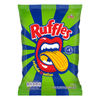 imagem de BATATA ELMA CHIPS RUFFLES 115G CEBOLA SALSA