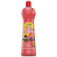 imagem de ÁLCOOL GEL FOGOGEL RED P QUEIMA 500G