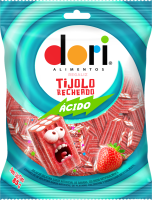 imagem de BALA DORI REGALIZ TUBO TIJOLO RECHEADO 70G