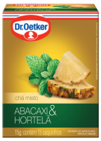 imagem de CHÁ DR.OETKER 100G ABACAXI E HORTELÃ