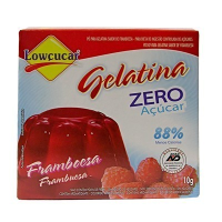 imagem de GELATINA LOWÇUCAR ZERO 10G FRAMBOESA