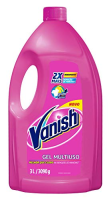 imagem de ALVEJANTE VANISH VIDRO MULTIUSO GEL ROSA 3LITROS