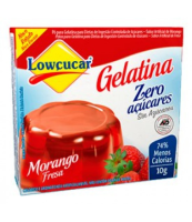 imagem de GELATINA LOWÇUCAR ZERO 10G MORANGO