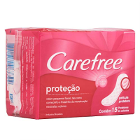 imagem de ABSORVENTE CAREFREE PROTEÇÃO COM FRAGÂNCIA PACOTE 15UN