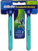 imagem de APARELHO BARBEAR GILLETTE UL GRIP CABEÇA MÓVEL C2