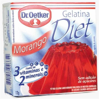 imagem de GELATINA DR.OETKER DIET 12G MORANGO