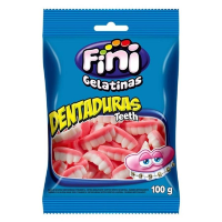 imagem de BALA GELATINA FINI 90G PCT DENTADURA