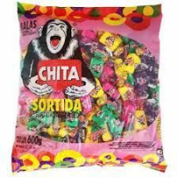 imagem de BALA CHITA PACOTE 500G SORTIDA