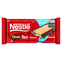 imagem de BISCOITO NESTLÉ CHOCOTRIO 90G CHOCOLATE AO LEITE