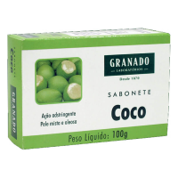 imagem de SABONETE GRANADO GLICERINADO COCO 100G