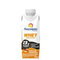 imagem de BEBIDA LÁCTEA PIRACANJUBA WHEY 250ML P. AMENDOIM 23G PROTEÍN