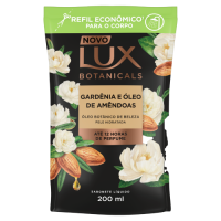 imagem de SABONETE LÍQUIDO LUX BOTANICALS 250ML REFIL GARDÊNIA AMÊNDOA