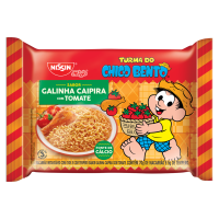imagem de MACARRÃO NISSIN CHICO BENTO 75G GAL CAIP TOMATE