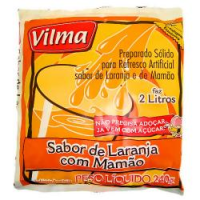 imagem de REFRESCO VILMA LARANJA MAMÃO PACOTE 240G