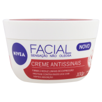 imagem de CREME FACIAL NIVEA ANTISSINAIS 100G