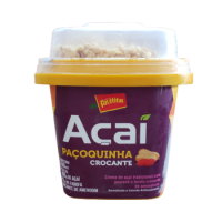 imagem de AÇAÍ PALETITAS TRADICIONAL 200ML PAÇOQUINHA CROCANT