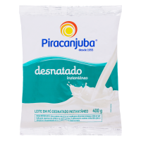 imagem de LEITE PÓ PIRACANJUBA DESNATADO 400G SACHÊ