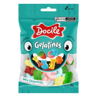 imagem de BALA DOCILE GELATINES 80G MIX DIVERTIDO