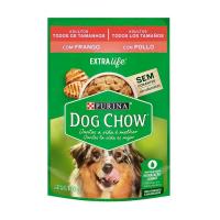 imagem de RAÇÃO DOG SHOW ADULTOS TDTM FRANGO 100G