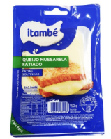 imagem de QUEIJO MUSSARELA ITAMBÉ BDJ 150G FATIADO