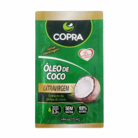 imagem de ÓLEO COCO COPRA 15ML  EXTRA VIRGEM SACHÊ