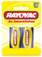 imagem de PILHA RAYOVAC AMARELA MÉDIA C/2UN