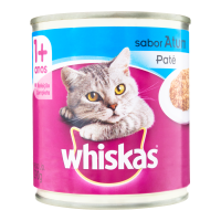 imagem de RAÇÃO PARA GATO WHISKAS 290G ATUM PATÊ