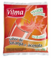 imagem de REFRESCO VILMA LARANJA ACEROLA PACOTE 240G