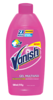 imagem de ALVEJANTE VANISH VIDRO MULTIUSO GEL ROSA 500ML