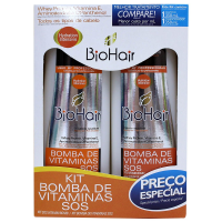 imagem de BIOHAIR KIT 1SH350ML/1COND200ML SOS BOMBA VITAM