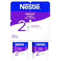imagem de IOGURTE NESTLÉ NATURAL ZERO LACTOSE 320G