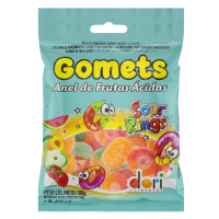 imagem de BALA DORI GOMETS ANEL FRUTAS ÁCIDAS 100G