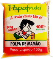 imagem de POLPA PAPA FRUTA 100G MAMÃO