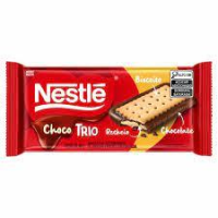 imagem de BISCOITO NESTLÉ CHOCOTRIO 90G CHOCOLATE AMENDOIM