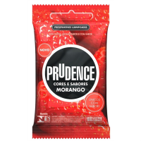 imagem de PRESERVATIVO PRUDENCE COM 3 MORANGO