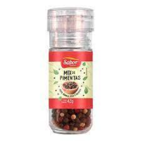 imagem de TEMPERO SABOR 42G MIX DE PIMENTAS MOEDOR