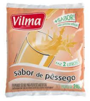 imagem de REFRESCO VILMA PÊSSEGO PACOTE 240G