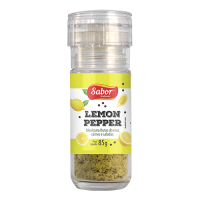 imagem de TEMPERO SABOR 85G LEMON PEPPER MOEDOR