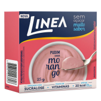 imagem de PUDIM LINEA 25G ZERO MORANGO